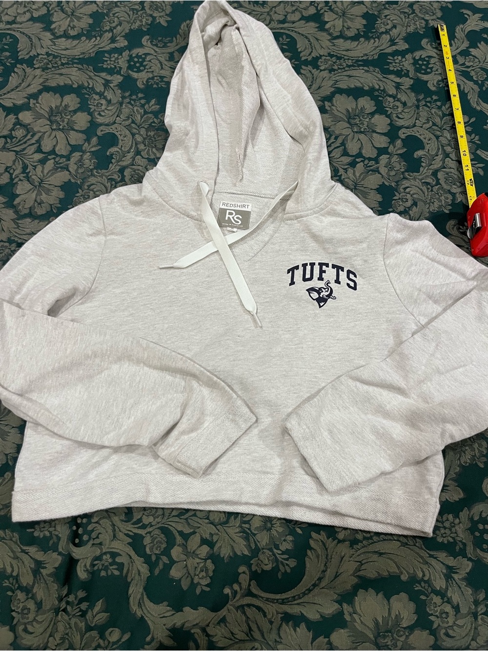 Tufts Gray Hoodie Sweatshirt - Women's - Picture 4 of 4